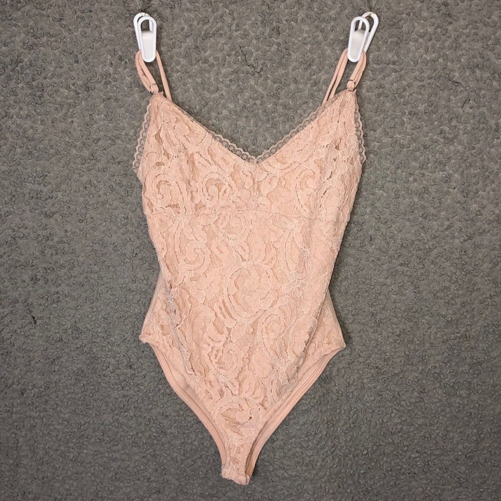 F21 floral body suit